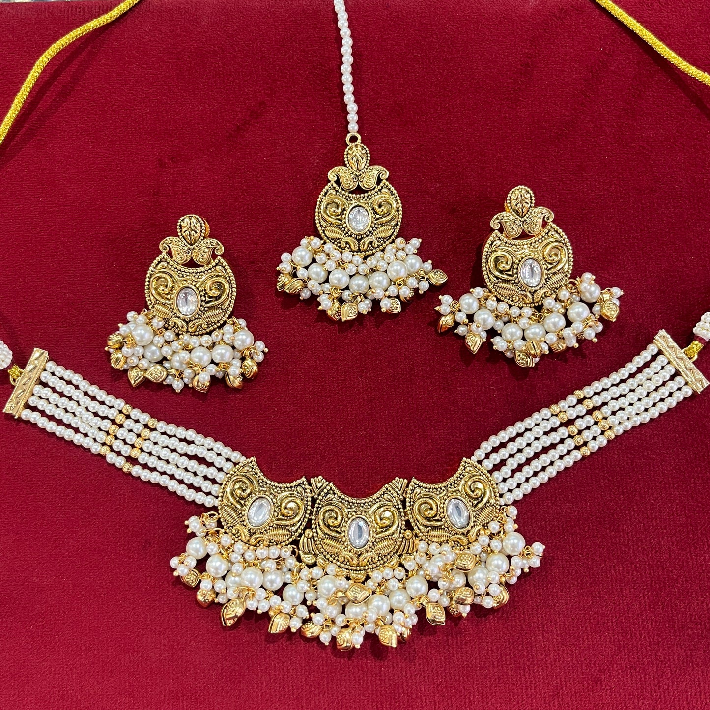 Noor Chand Tukdi Choker Set