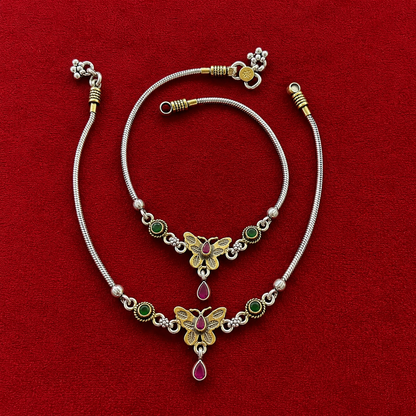 Madhubani Butterfly Anklets