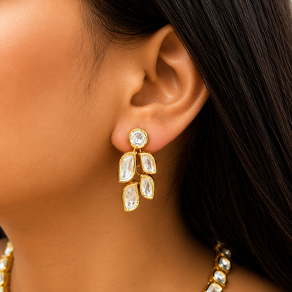 Noor-e-Zareen Marquise Necklace Set