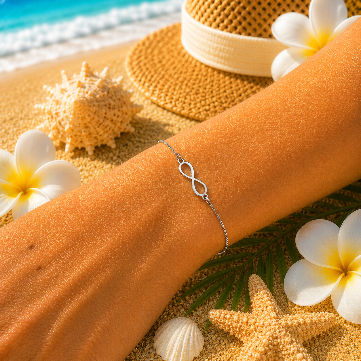 Infinity Grace Silver Bracelet