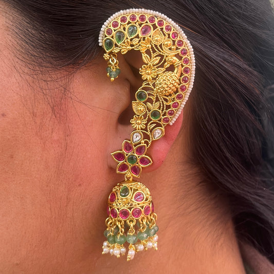Mayura Ratna Kaanphool Jhumki