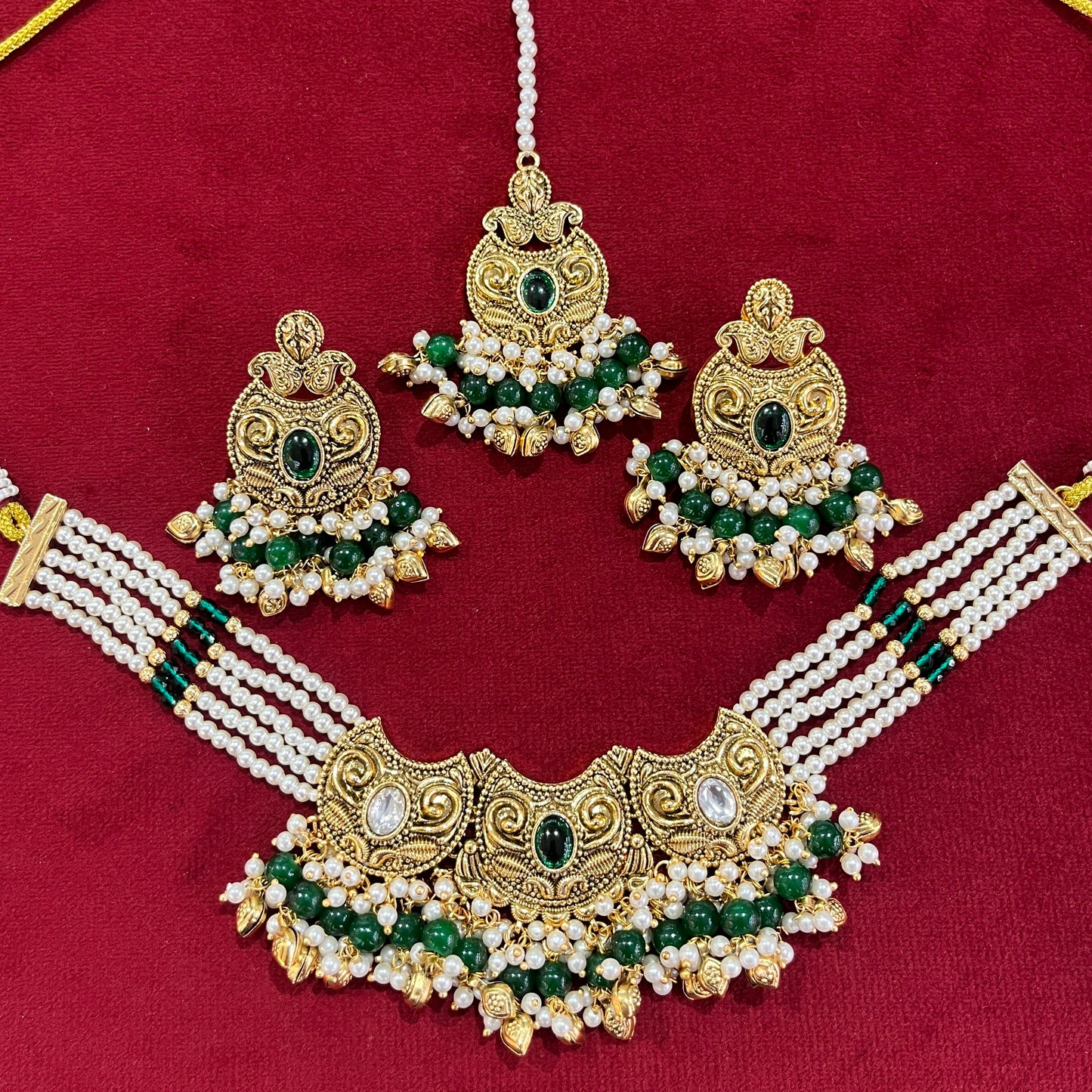 Noor Chand Tukdi Choker Set