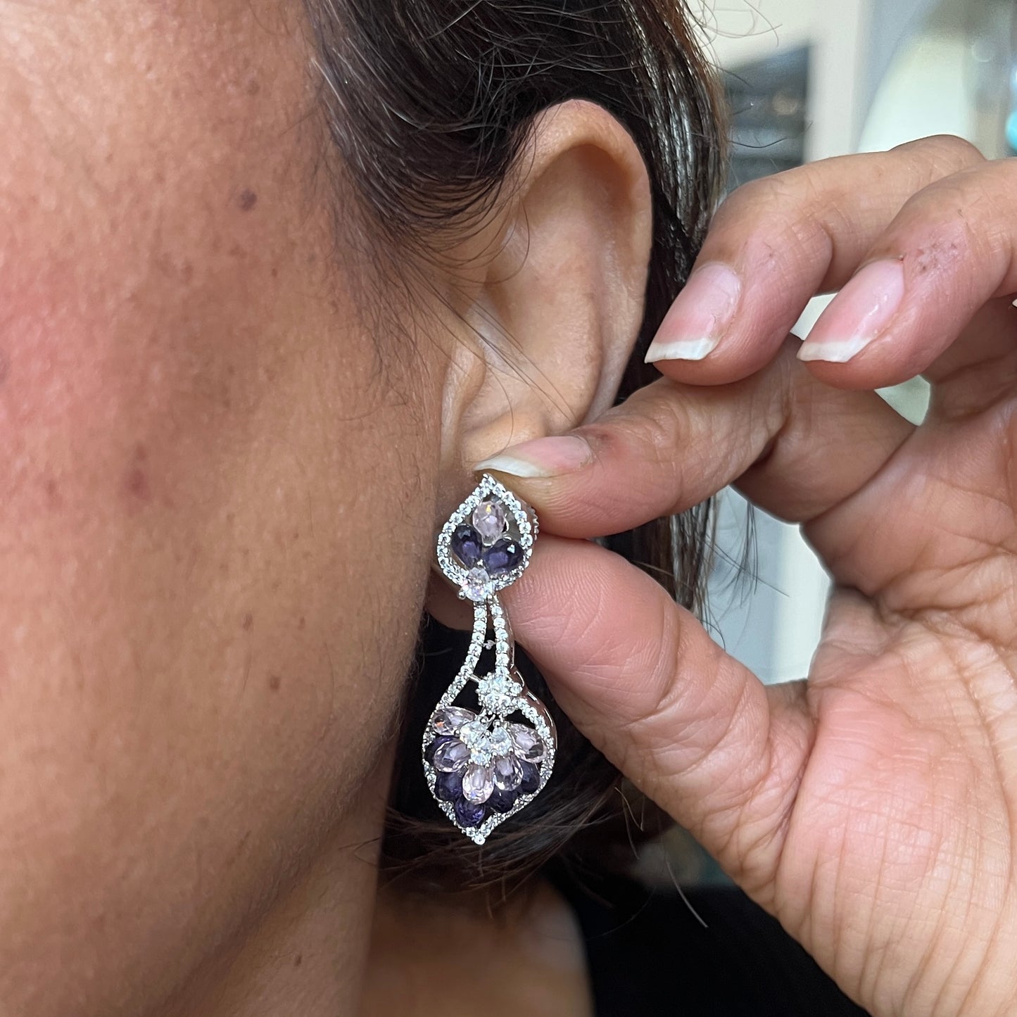 Pastel Bloom Shell Diamond Set