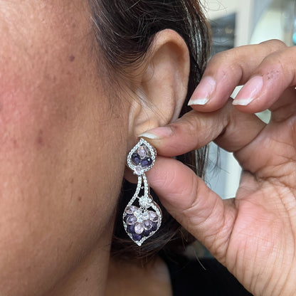 Pastel Bloom Shell Diamond Set