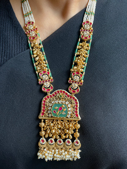 Mayura Mint Heritage Long Set