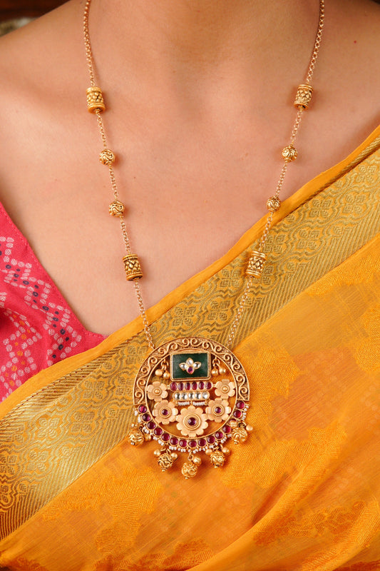 Svarnima Heritage Kemp Pendant Necklace