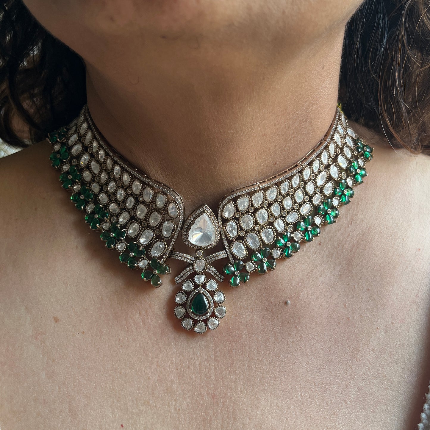 Bloom Luxe Moissanite Choker