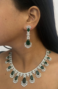 Chavi Doublet American Diamond necklace