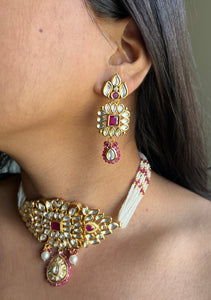 Ruby & Kundan Chic Set