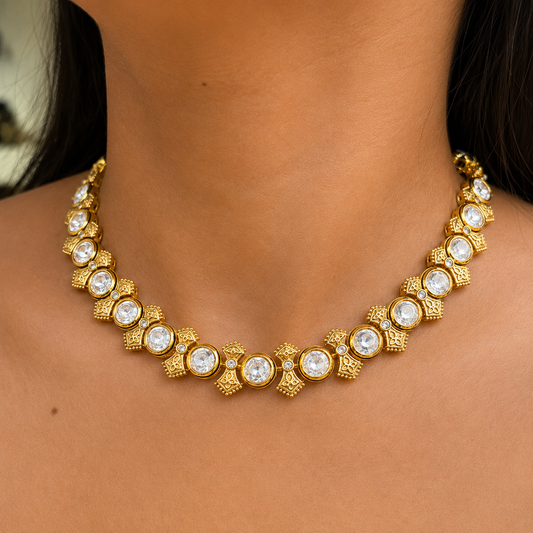 Noor-e-Qadeem Kundan Necklace