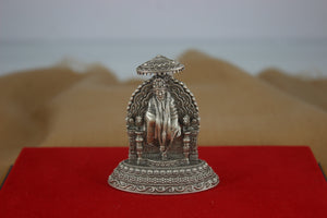 2D Shirdi Sai Baba 92.5% Silver Idol SaumyasSilver